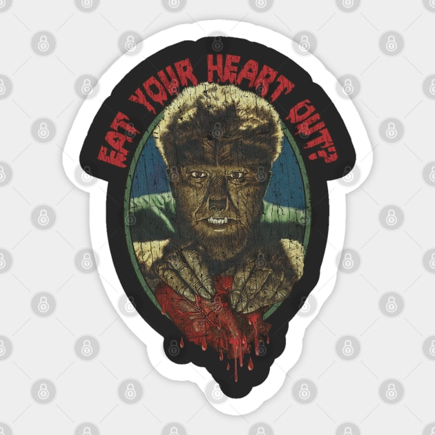 Eat Your Heart Out? 1941 Sticker by JCD666